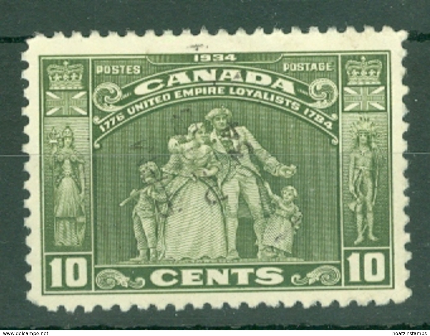 Canada: 1934   150th Anniv Of Arrival Of United Empire Loyalists   SG333    13c     Used - Used Stamps