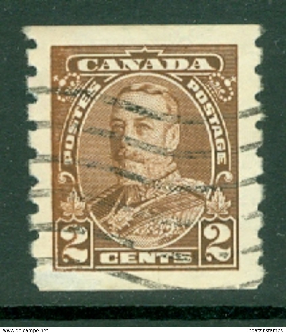 Canada: 1935   KGV - Coil   SG353    2c  [Imperf X Perf 8]    Used - Gebruikt