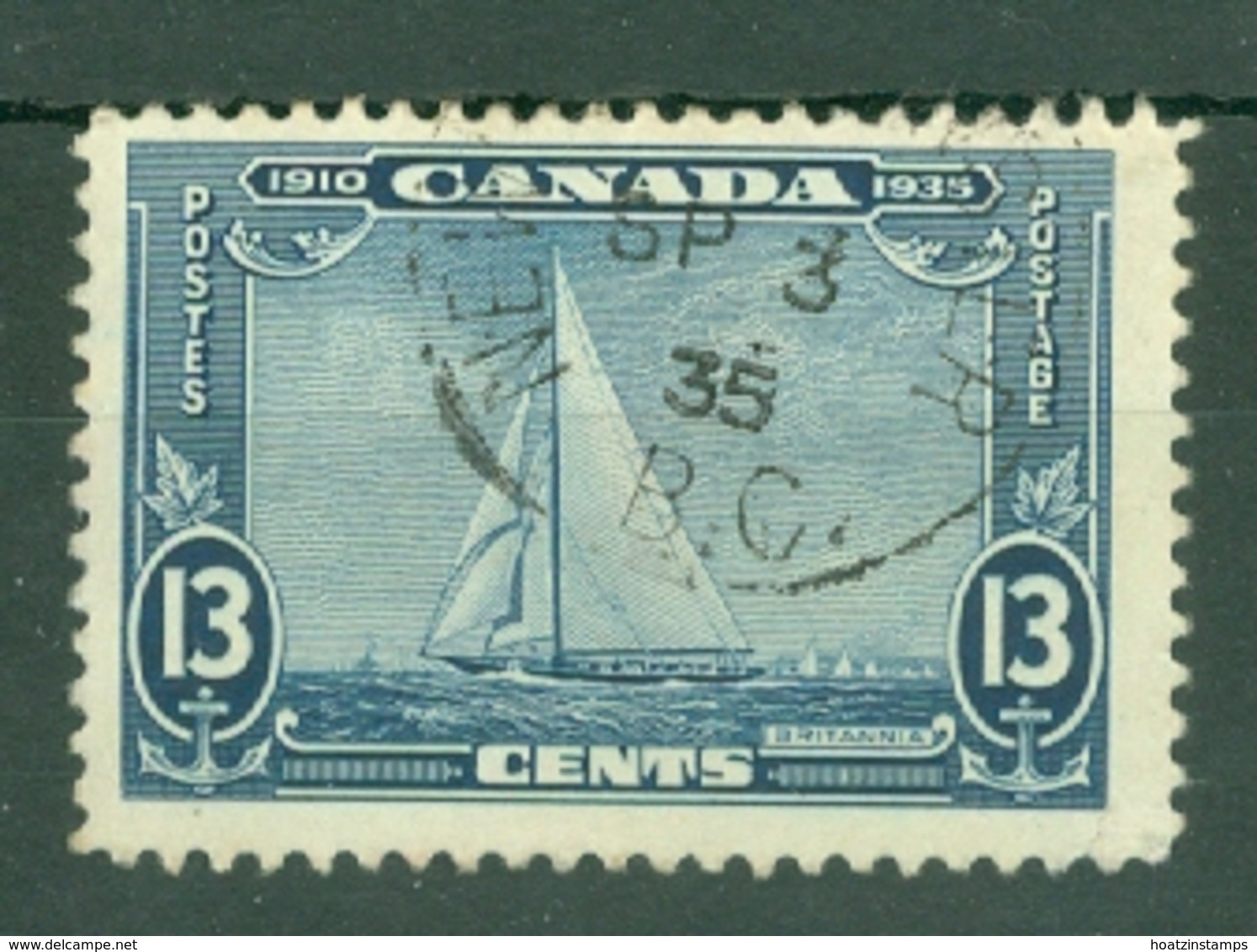 Canada: 1935   Silver Jubilee   SG340    13c     Used - Used Stamps