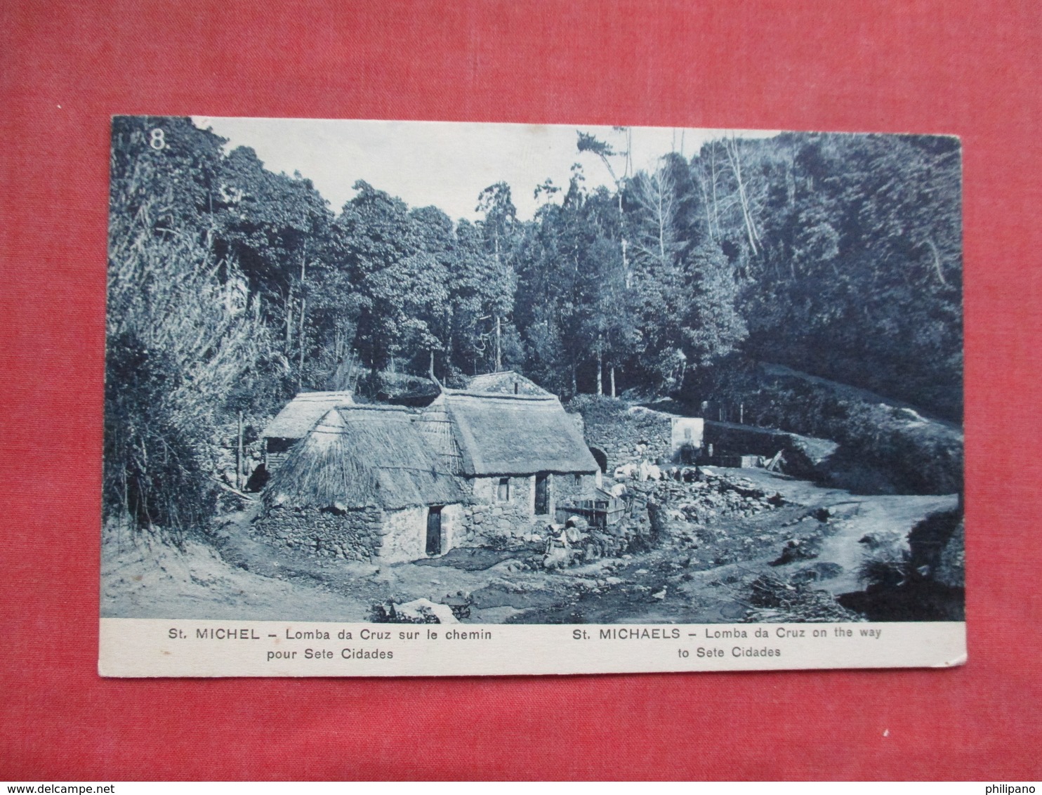 St. Michel Lomba De Cruz Sur Le Chemin Pour Ste Cidades   Ref 3432 - Açores