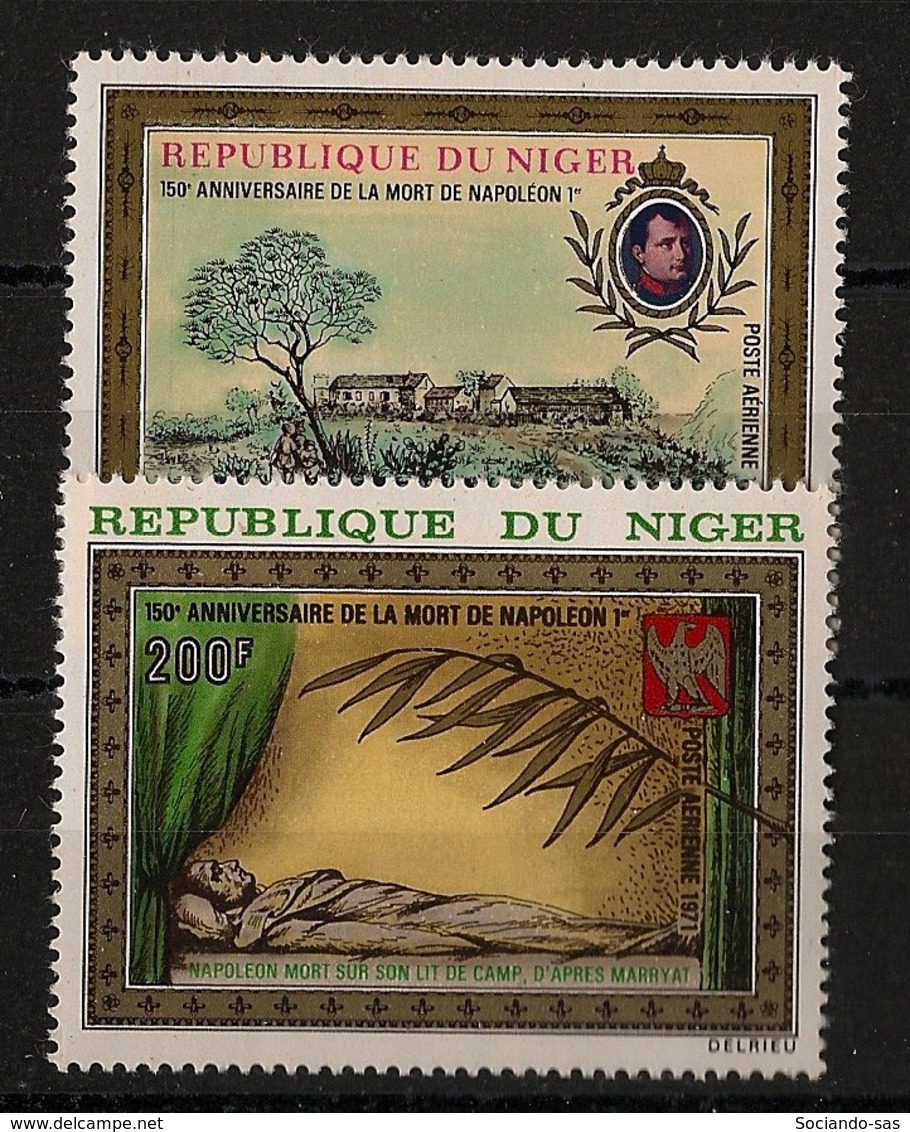 Niger - 1971 - Poste Aérienne PA N°Yv. 157 à 158 - Napoléon - Neuf Luxe ** / MNH / Postfrisch - Napoleon
