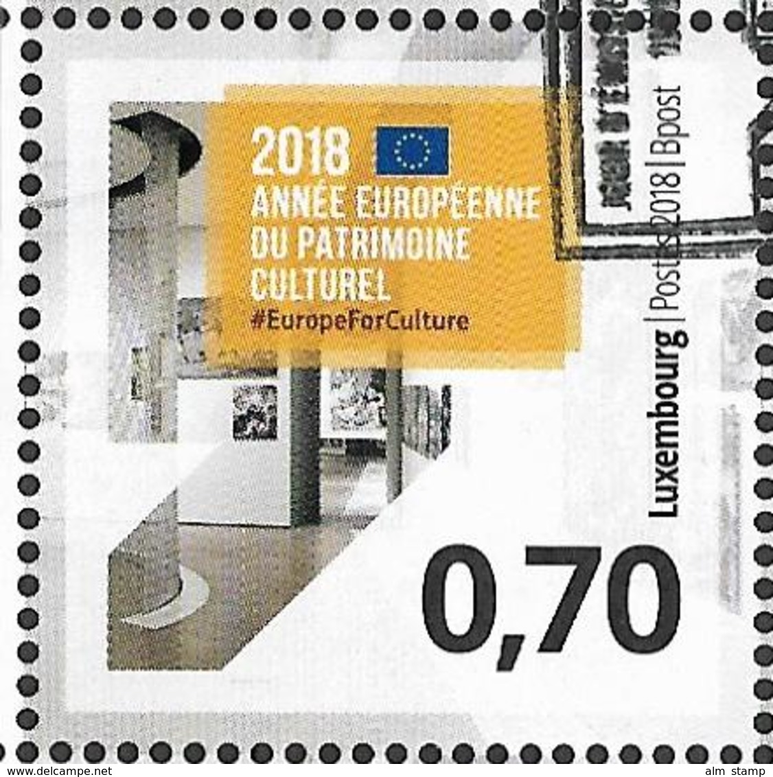 2018 Luxemburg Mi. 3162 Used  Europäisches Jahr Des Kulturerbes - 2018