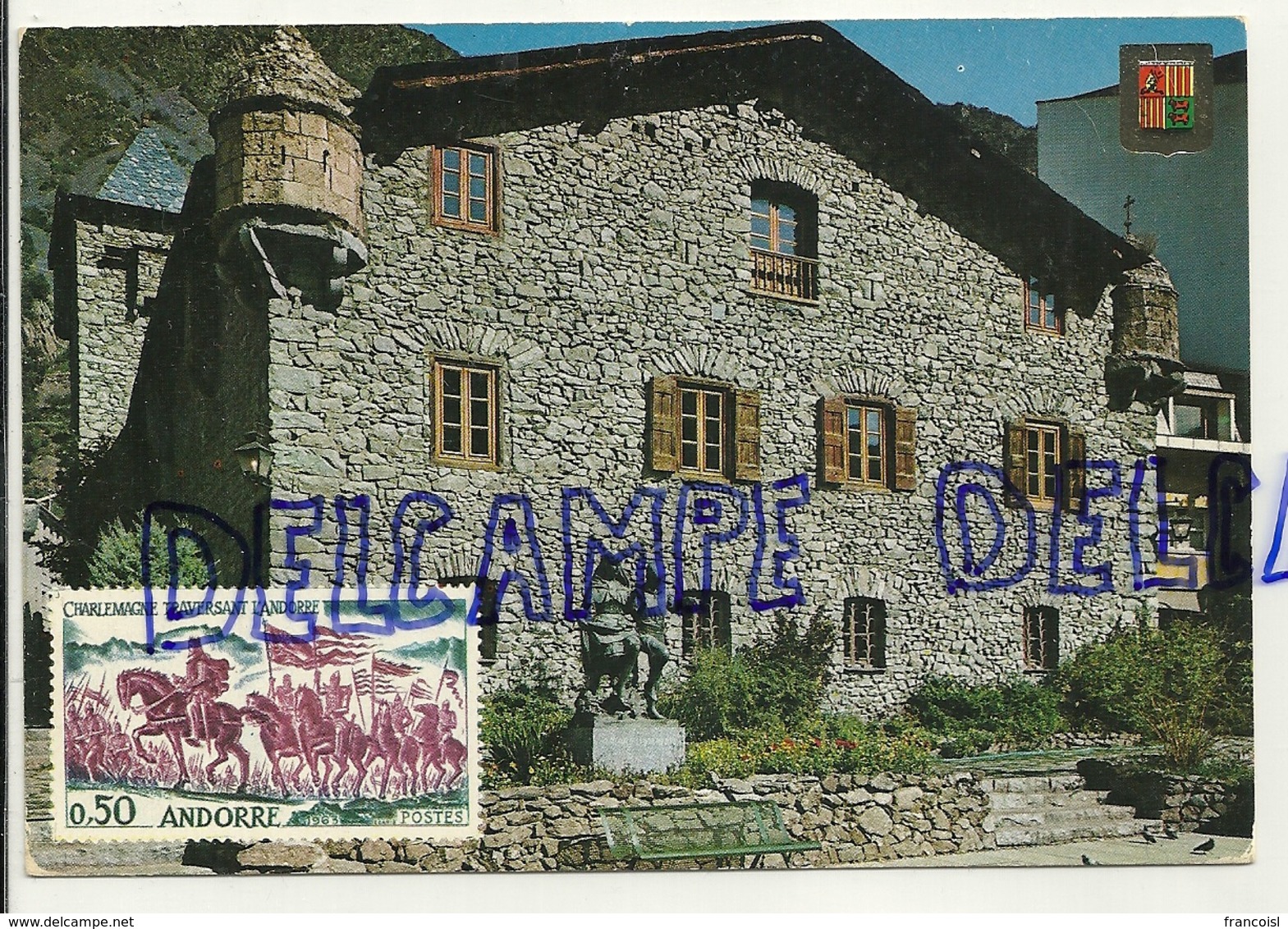 Valls D'Andorra.Andorra La Vella. Casa De La Vall 1977. FISA - Andorre