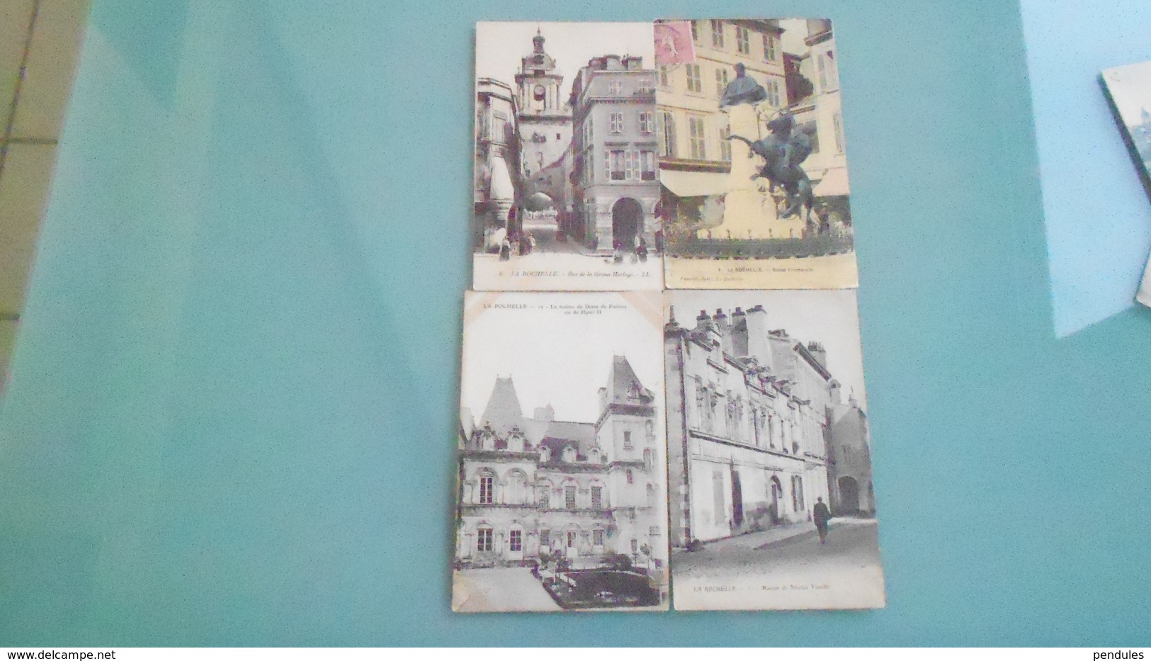 17	CARTES	LOT DE 16 CARTES DE LA ROCHELLE 	N° DE CASIER 	1 - 5 - 99 Cartes