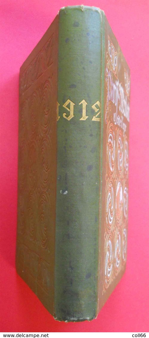 Book 1912 Livre Paris Mondain et Côte d'Azur Bible des grands noms imprimerie Paul Dupont Paris 720 pages 22x16.5x2.5cm