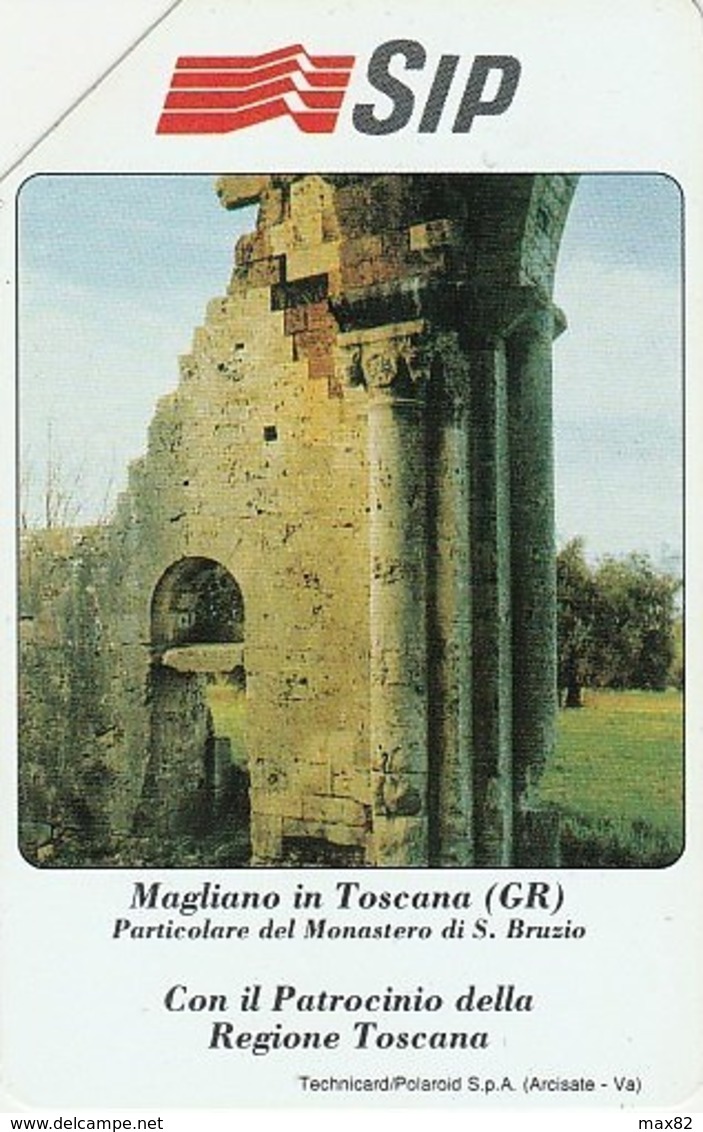 TURISTICA 2102 C&c / P174 Golden - Magliano 10000 TP. Usata Magnetizzata - Publiques Précurseurs