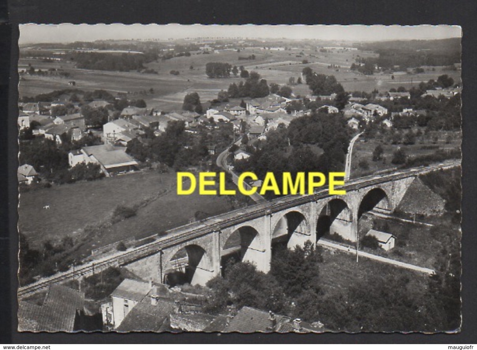 DD / 70 HAUTE SAÔNE / PASSAVANT / VUE GENERALE AÉRIENNE DU VIADUC / SÉRIE EN AVION AU-DESSUS DE ... / 1977 - Autres & Non Classés