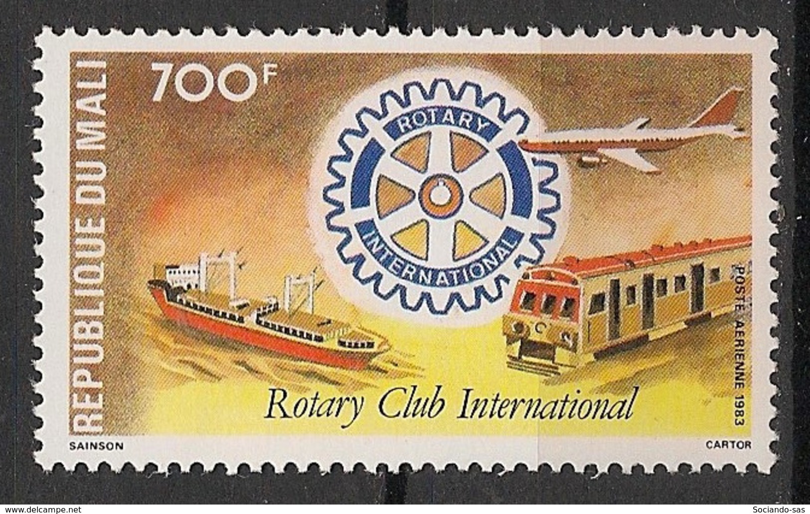 Mali - 1983 - Poste Aérienne PA N°Yv. 472 - Rotary - Neuf Luxe ** / MNH / Postfrisch - Malí (1959-...)