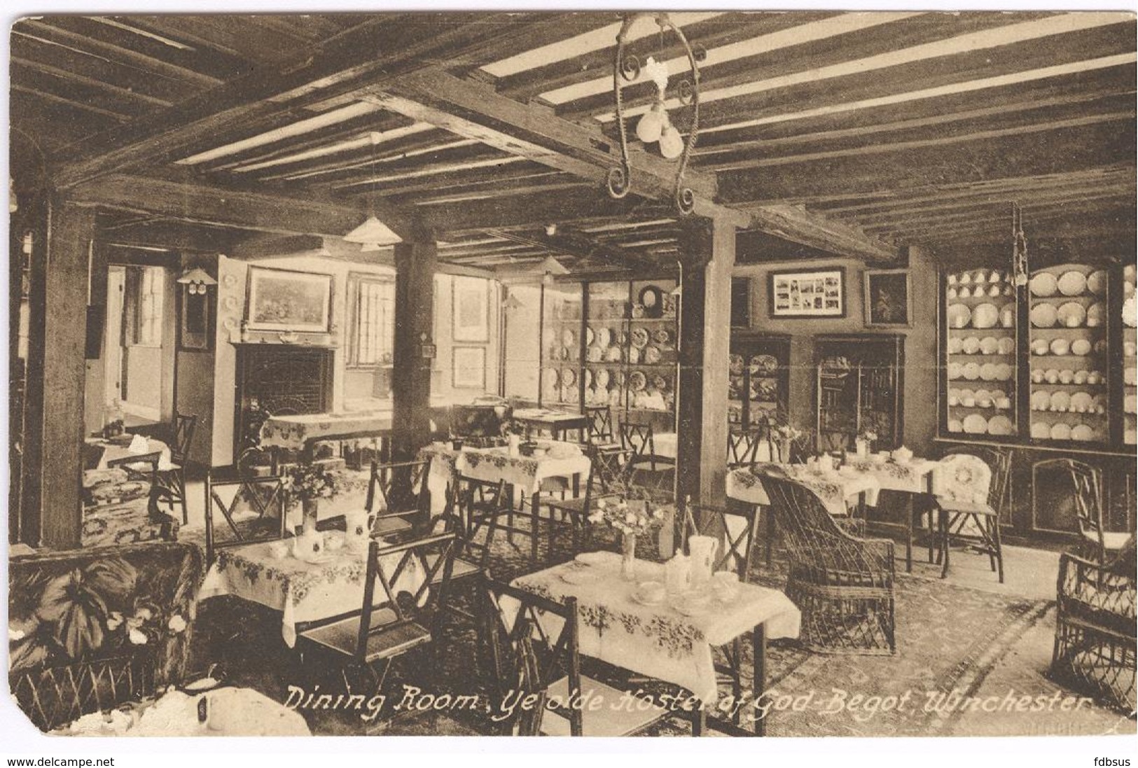 Winchester, Ye Olde Hostel Of God Begot - Dining Room - Winchester