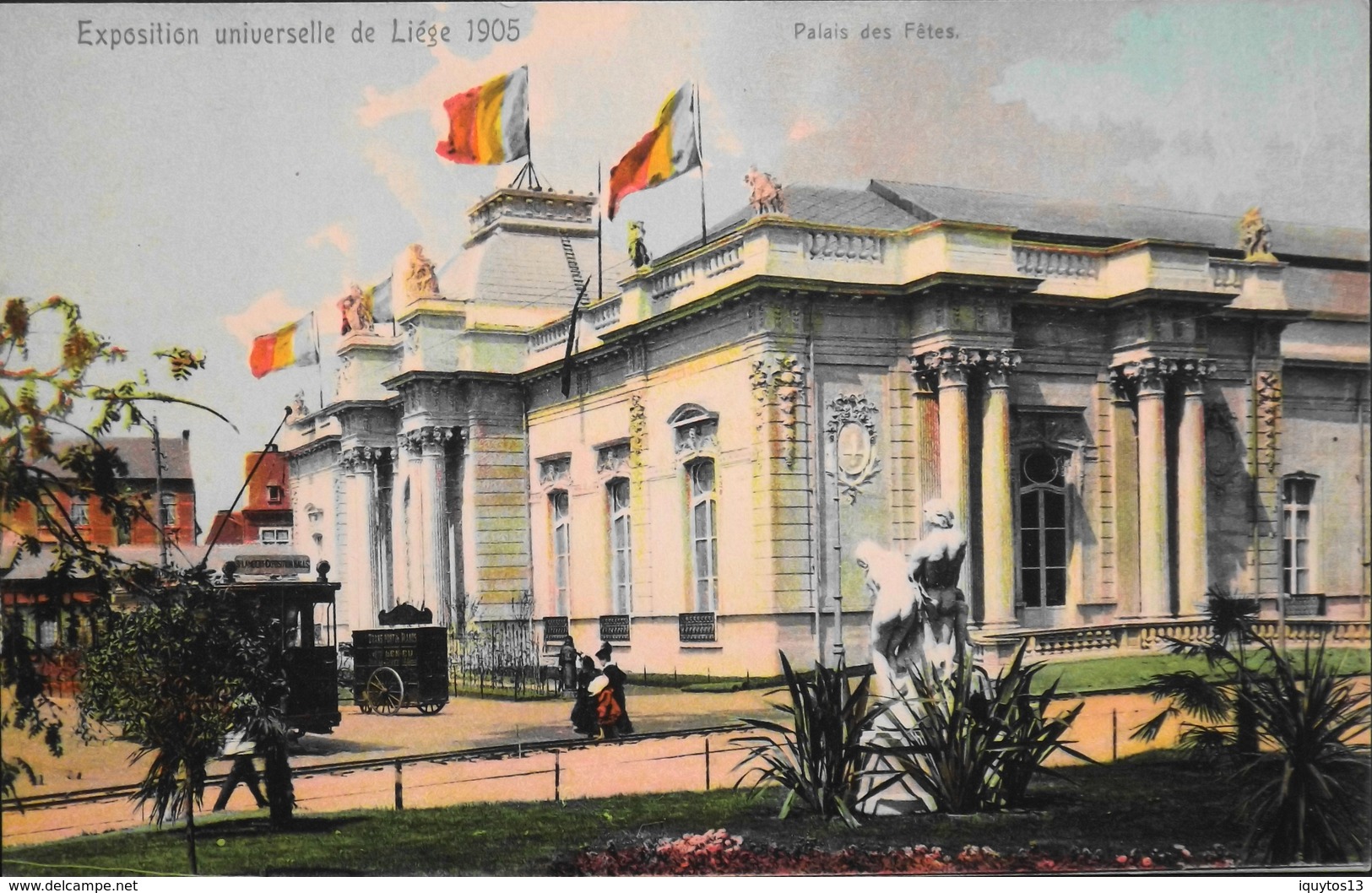 C.P.A. - Belgique > Liège > Exposition Universelle De 1905 - Le Palais Des Fêtes - TBE - Liege