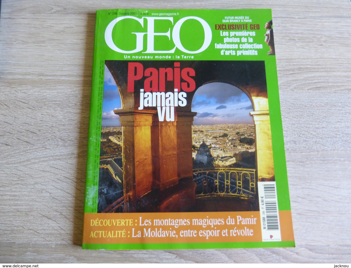 GEO Un Nouveau Monde : La Terre   N°296   -Paris Jamais Vu- - Géographie