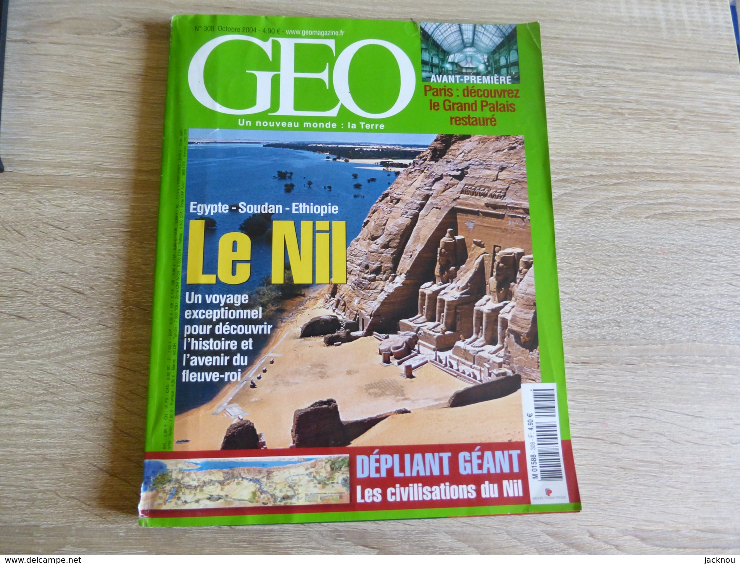 GEO Un Nouveau Monde : La Terre   N°308   -le Nil- - Géographie