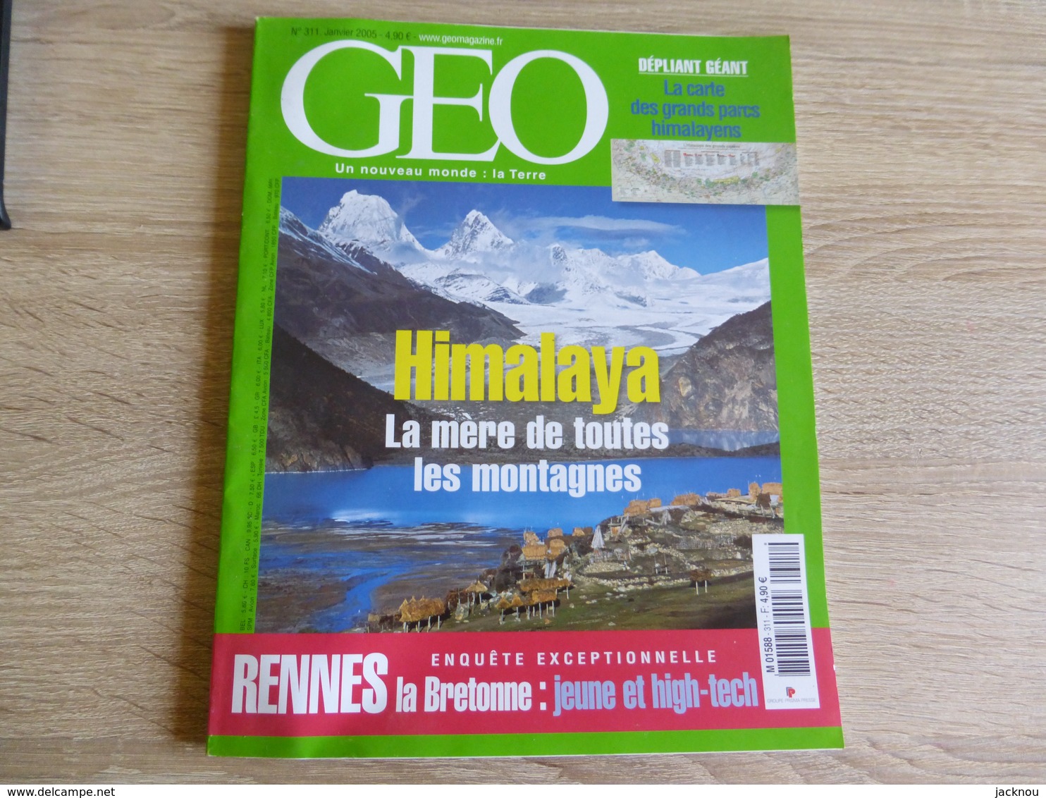 GEO Un Nouveau Monde : La Terre   N°311   -Himalaya- - Géographie