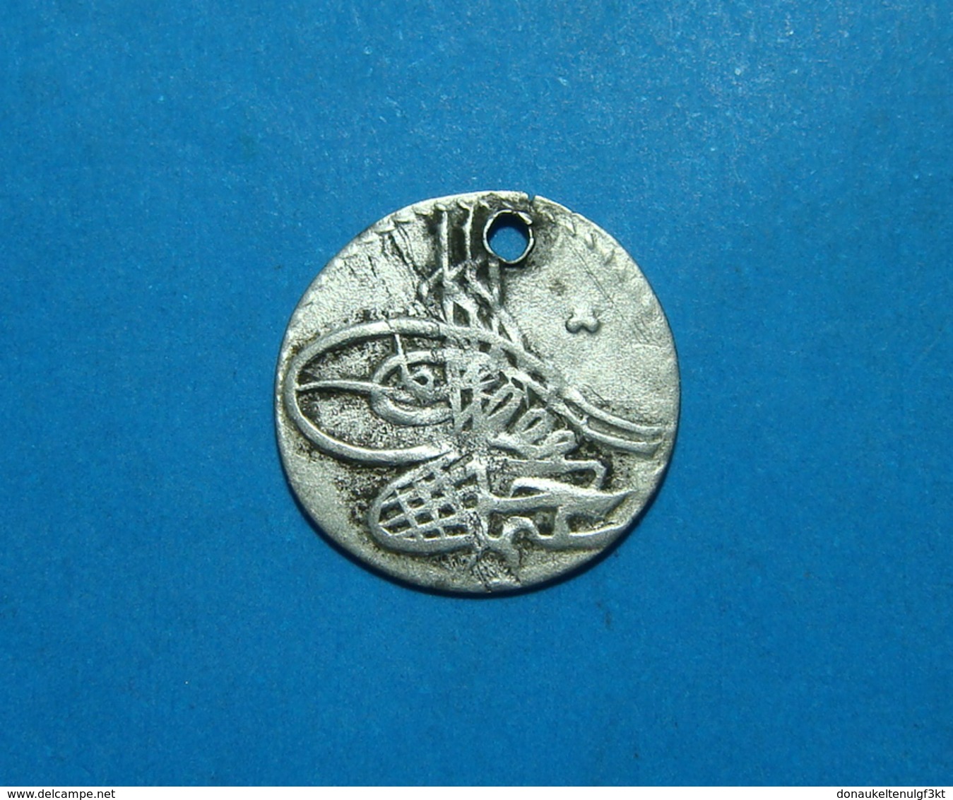 Ottoman Turkey 1 Para 1168 A.H. (1750) Year Symbol, Silver Constantinopole Mint, RARE - Turchia