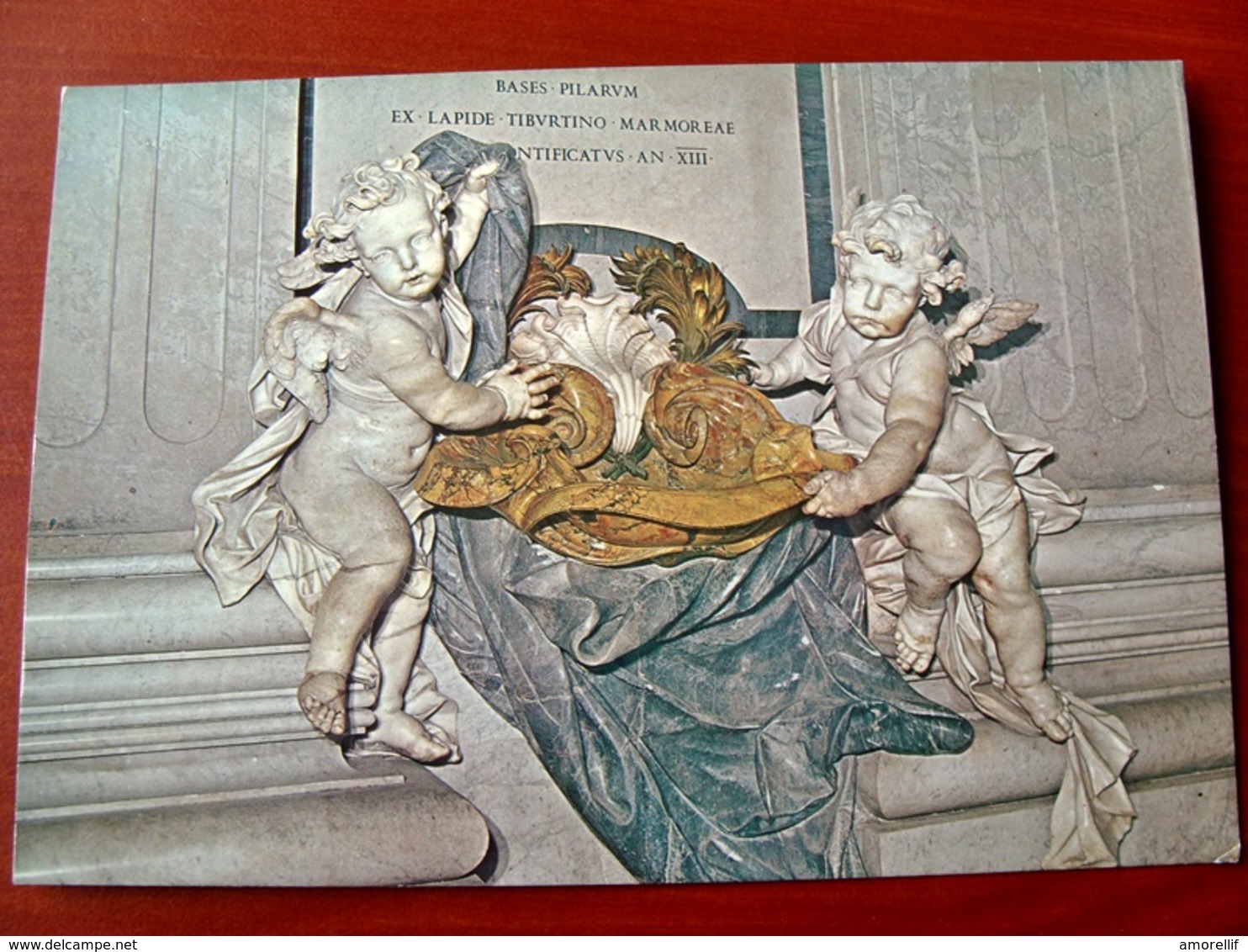 (FG.W33) CITTà DEL VATICANO - BASILICA DI SAN PIETRO - ACQUASANTIERA (ROMA) - Sculture