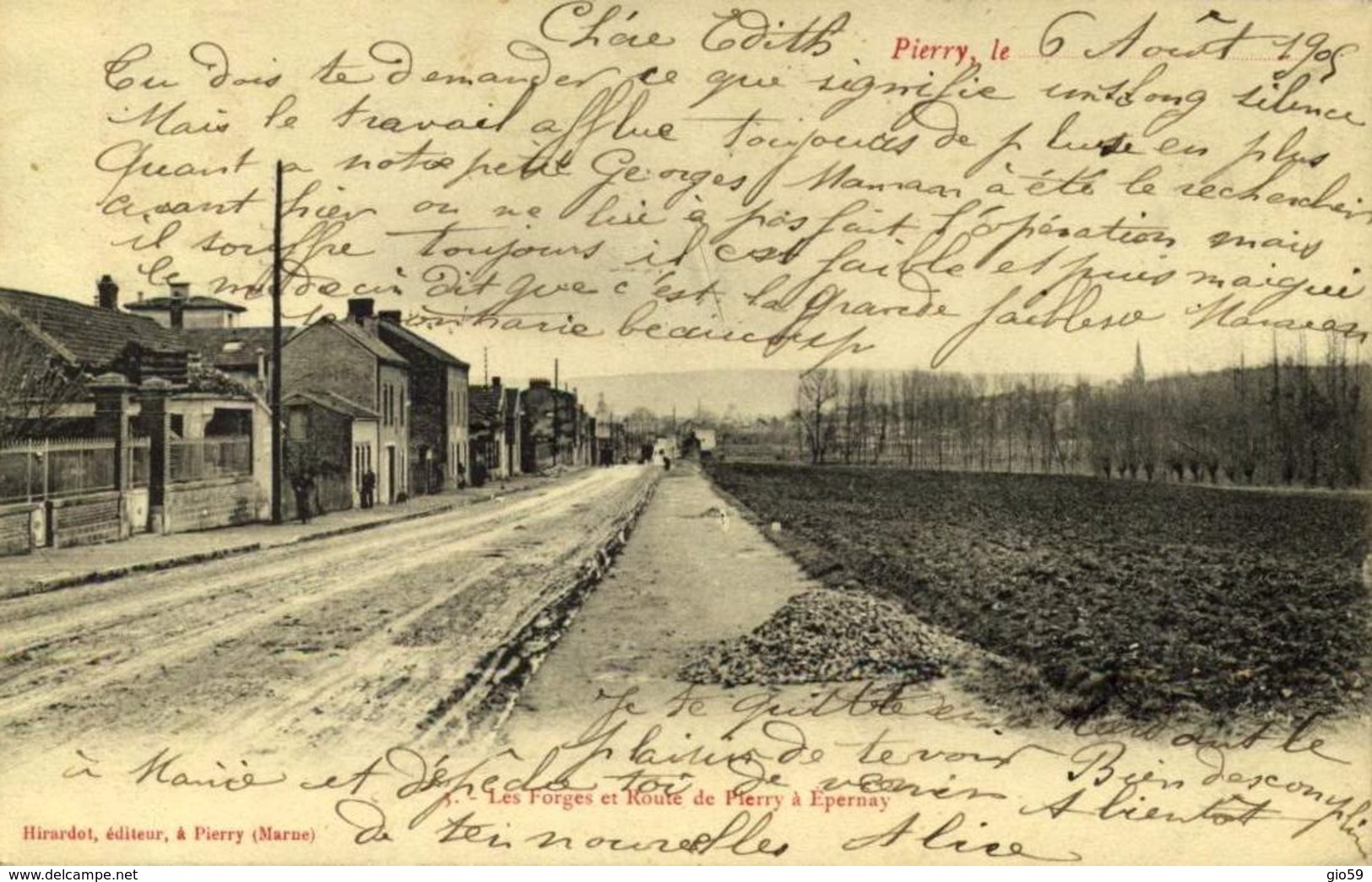 51 EPERNAY - Les Forges Et Route De PIERRY / A 472 - Epernay