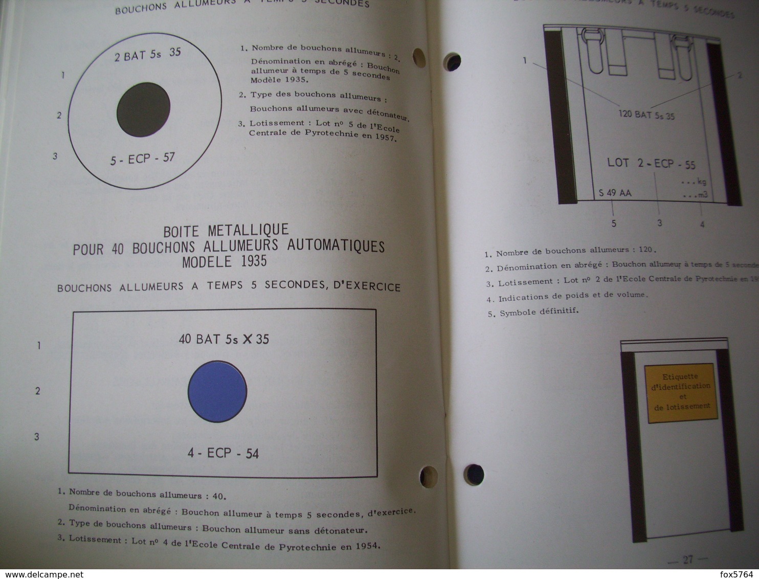 REGLEMENT SUR L'ARMEMENT DE L'INFANTERIE / LES MUNITIONS / LES GRENADES A MAIN / 4 - Documents