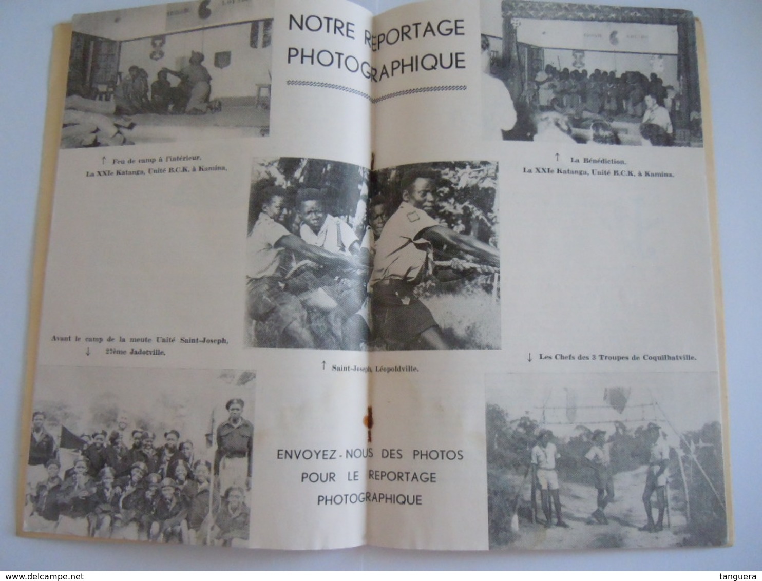 ECHO SCOUT N° 7 1954 Organe Officiel De La F.E.C.C.B. Scoutisme En Congo Belge 24 Pages - Other & Unclassified