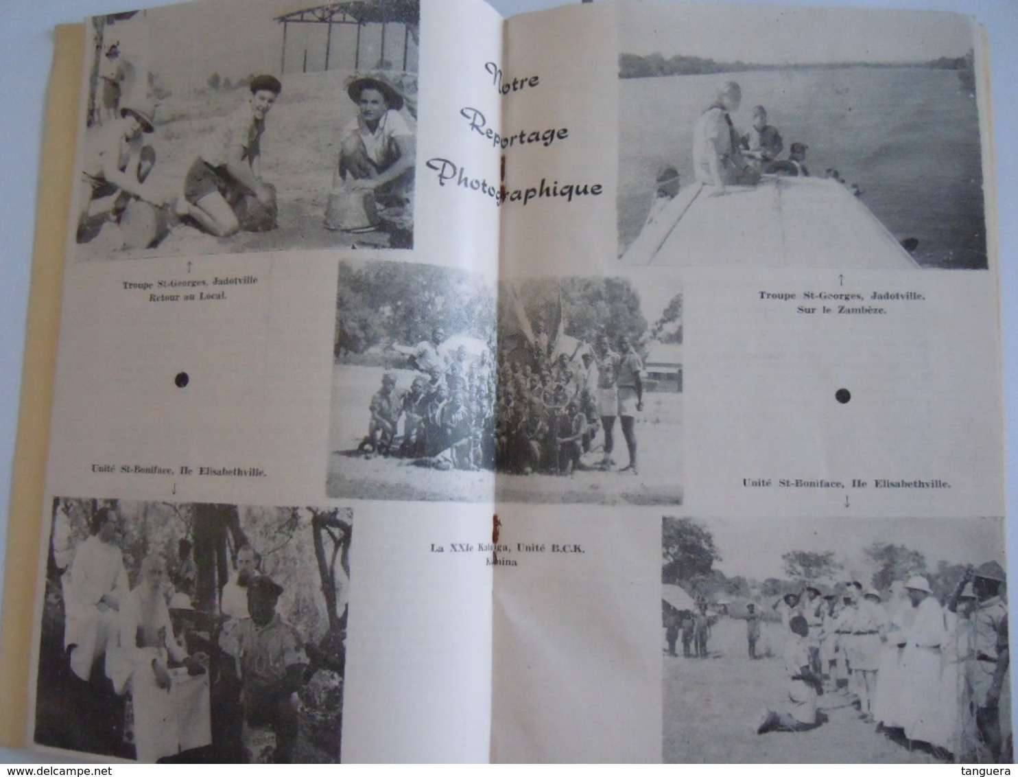 ECHO SCOUT N° 8 1954 Organe Officiel De La F.E.C.C.B. Scoutisme En Congo Belge 24 Pages - Other & Unclassified