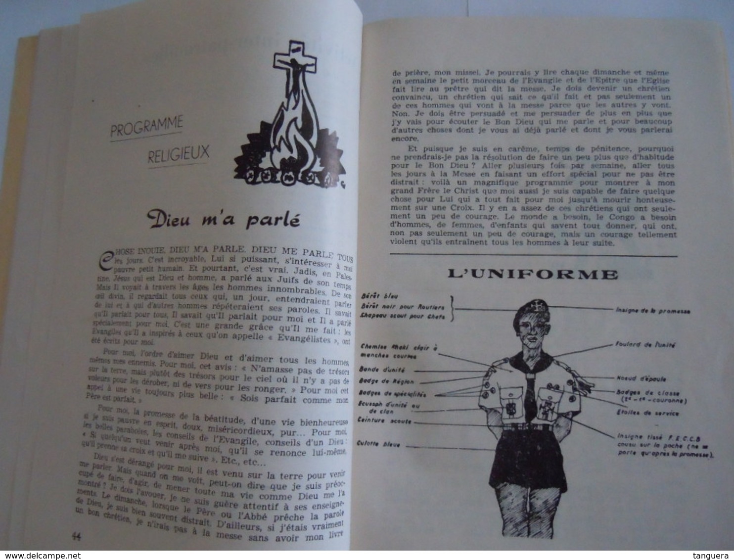 ECHO SCOUT N° 2 1955 Organe Officiel De La F.E.C.C.B. Scoutisme En Congo Belge 24 Pages - Autres & Non Classés