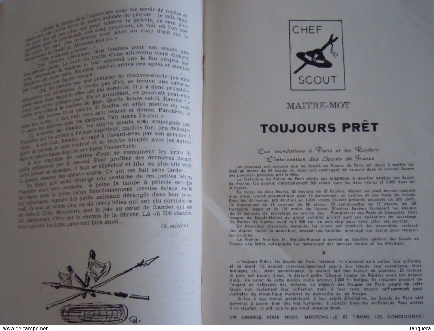 ECHO SCOUT N° 4 1955 Organe Officiel De La F.E.C.C.B. Scoutisme En Congo Belge 28 Pages - Other & Unclassified