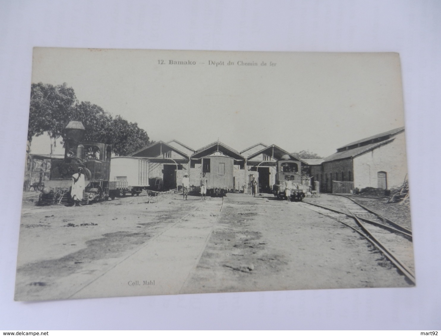 BAMAKO DEPOT DU CHEMIN DE FER - Mali