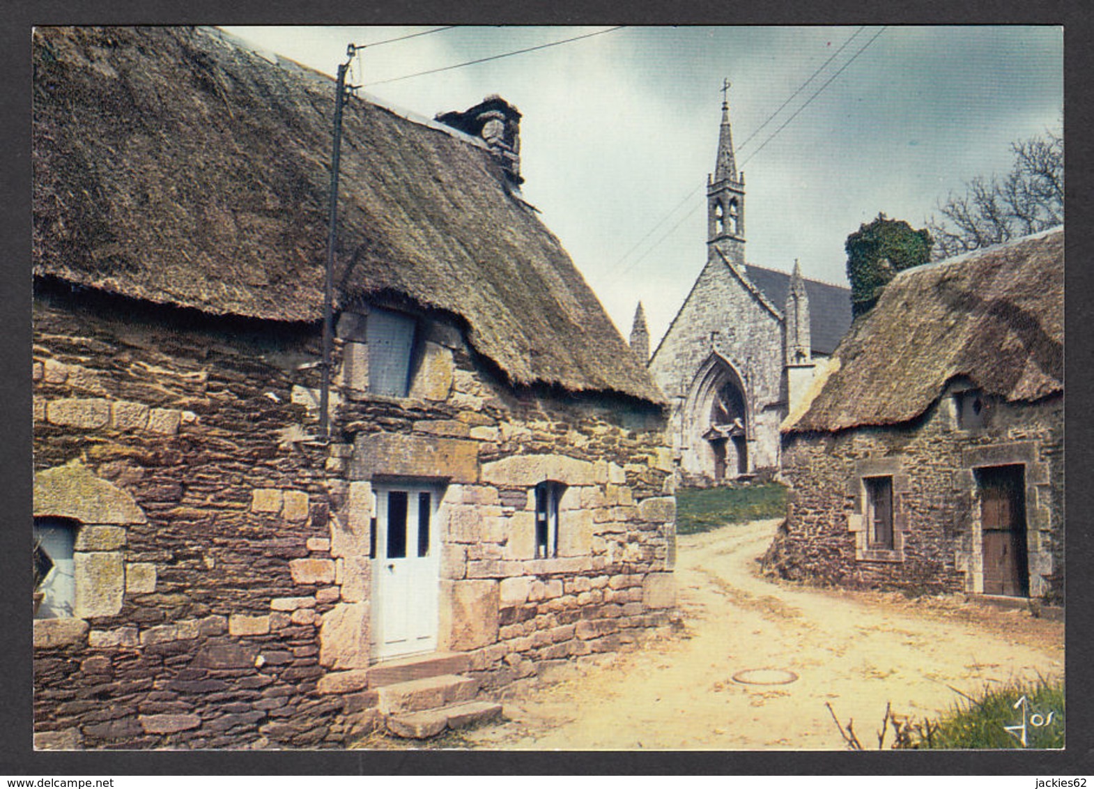 64825/ BRETAGNE, Chaumière En Argoat (Chapelle De Saint-Nicolas-des-Eaux, Pluméliau, 56 Morbihan) - Bretagne