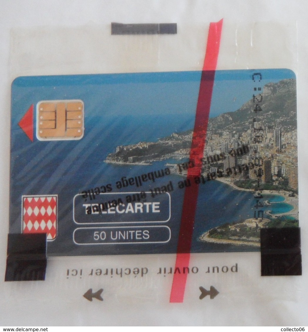 Télécarte Le Rocher De Monaco 50 Unités 8/89 Flèche Rouge SC3 - Monaco