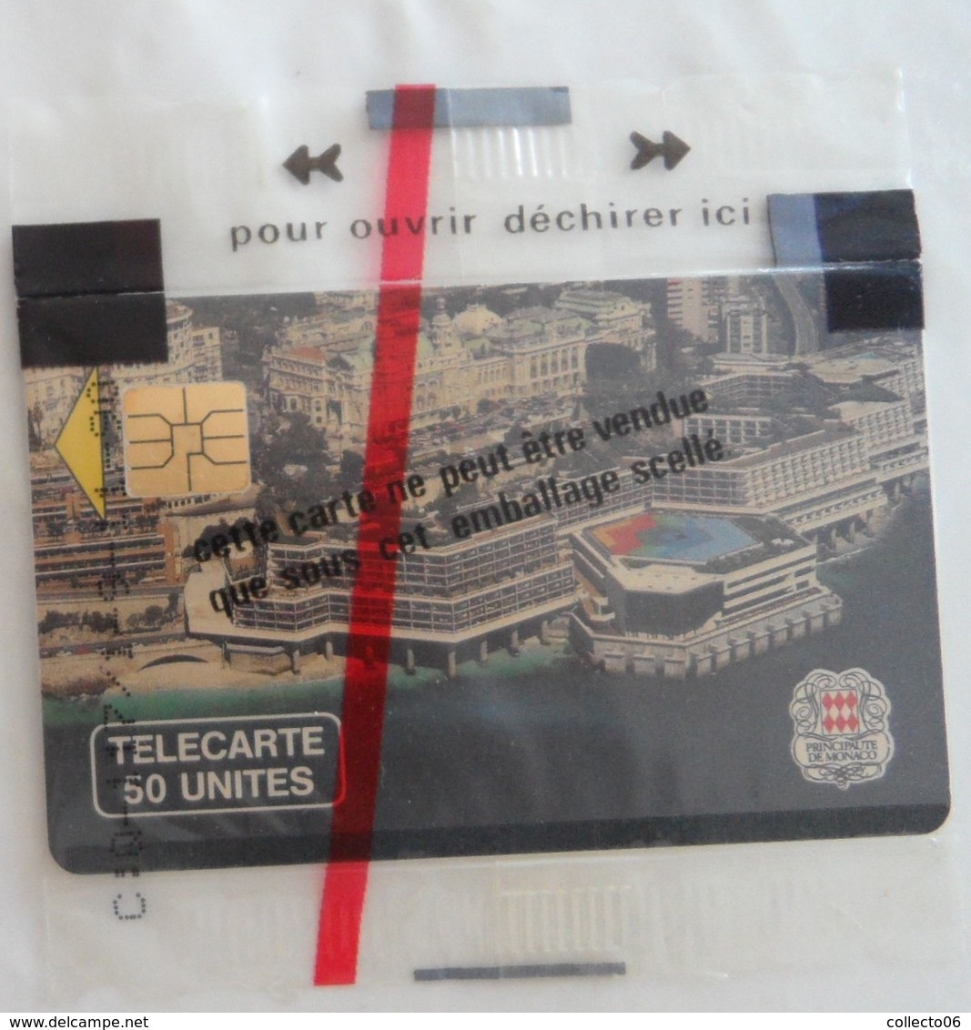 Télécarte Monaco Neuve Sous Blister Le Palais Des Congrès 50 Unités 11/90 S03 - Monaco