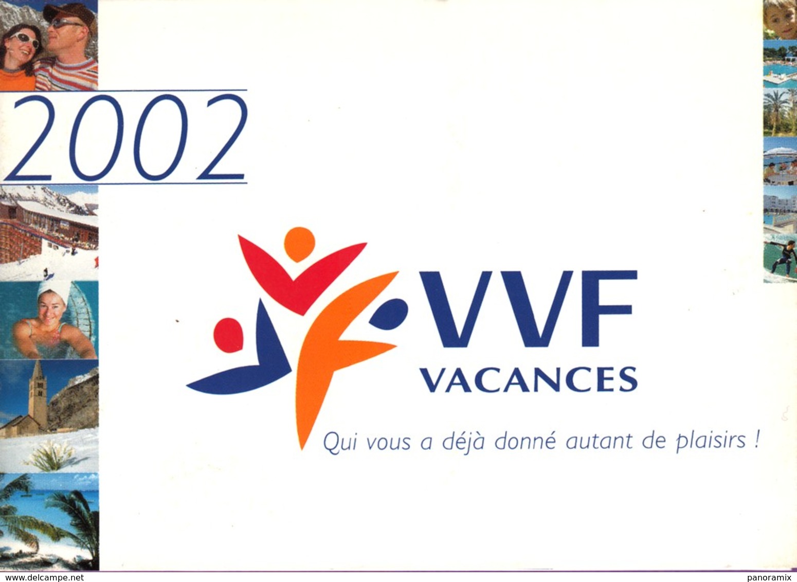 Calendrier °° 2002 - V V F Vacances - 8x12 - Petit Format : 2001-...