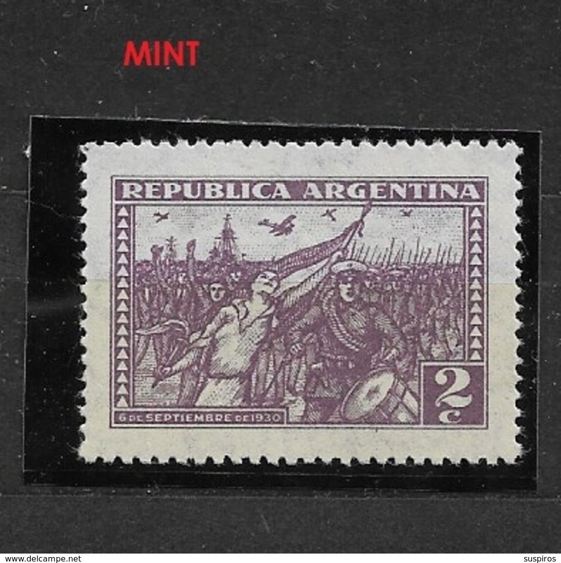 ARGENTINA    1930 Revolution, 1930 The March Of Freedom Fighters ** MT 330 - Ungebraucht