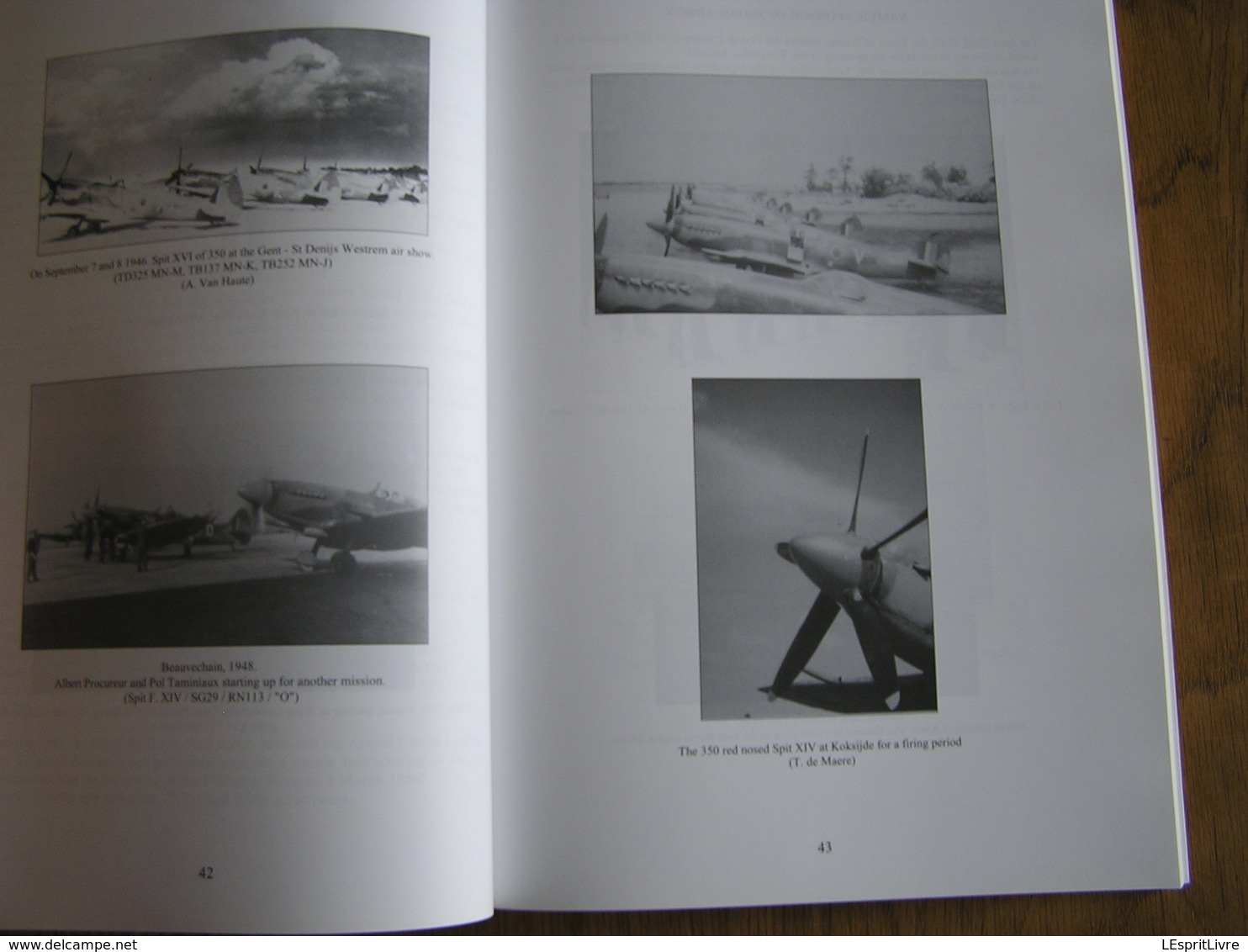 350 FIGHTER SQUADRON 1941 2011 A Pictorial History BAF Belgian Air Force Beauvechain Florennes Aviation Avion Aircraft