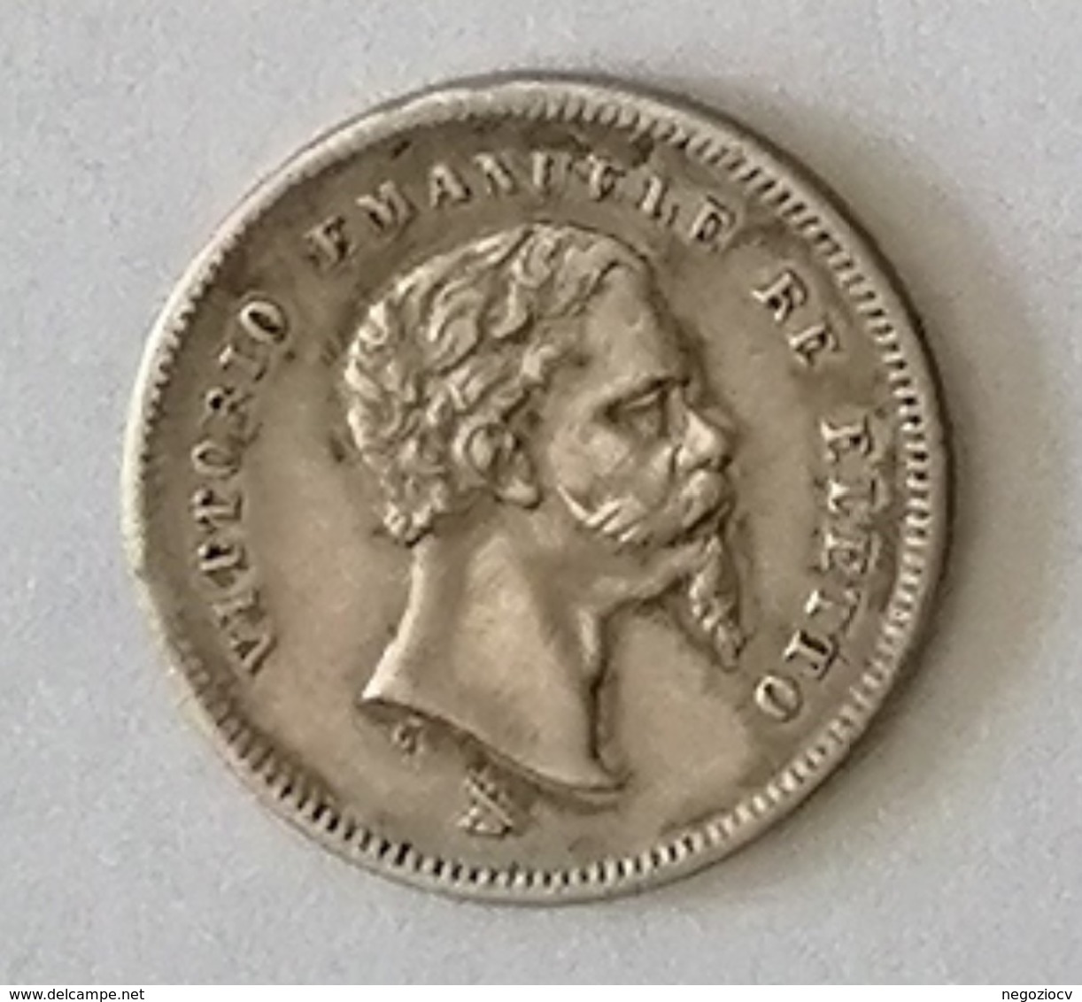 Regno - Vittorio Emanuele II - Re Eletto - 50 Centesimi 1860 Per Firenze - Italian Piedmont-Sardinia-Savoie
