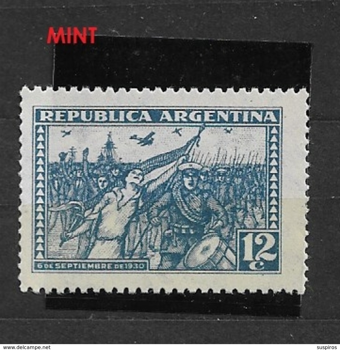 ARGENTINA    1930 Revolution, 1930 The March Of Freedom Fighters ** - Ungebraucht