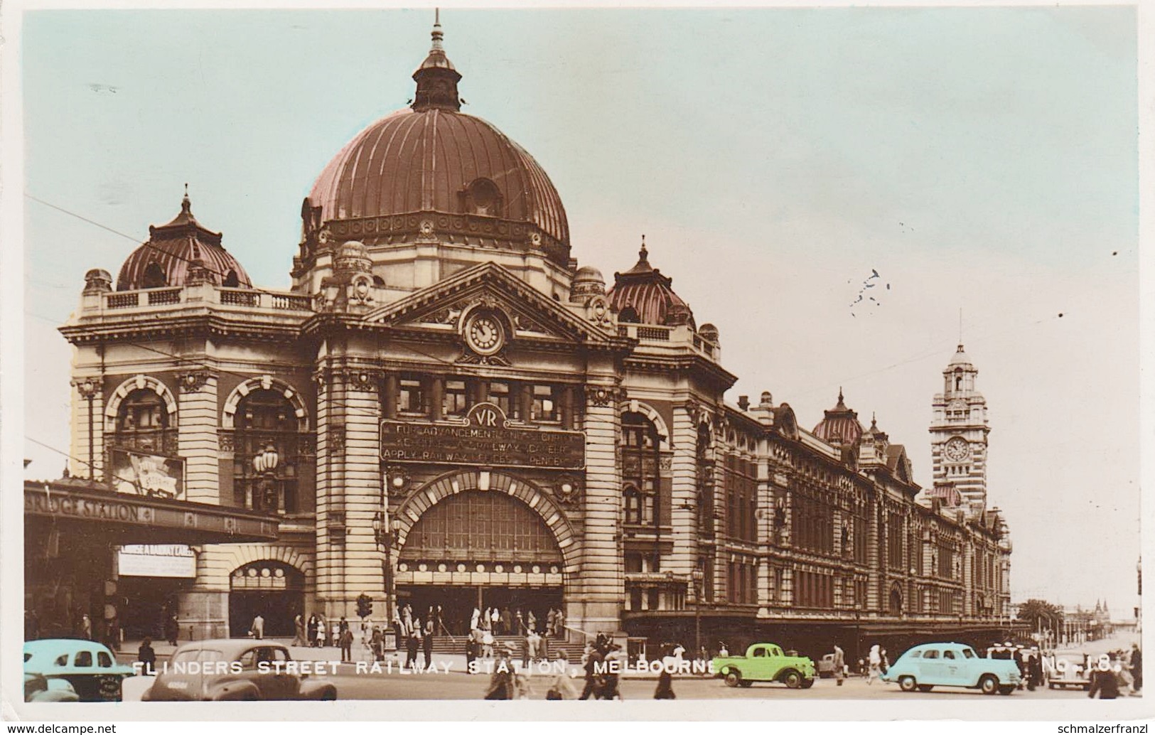 AK Melbourne Flinders Street Railway Train Station Gare Bahnhof St Kilda Rd Victoria VIC Australia Australien Australie - Melbourne