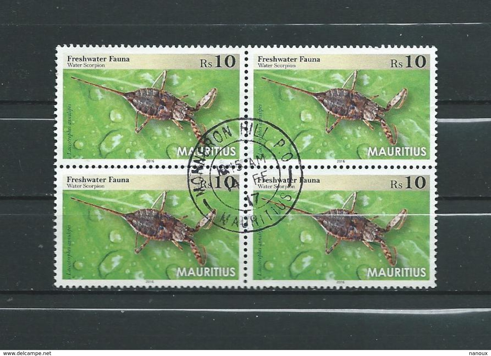 Timbre Oblitére De L'ile MAURICE 2016 - Mauritius (1968-...)