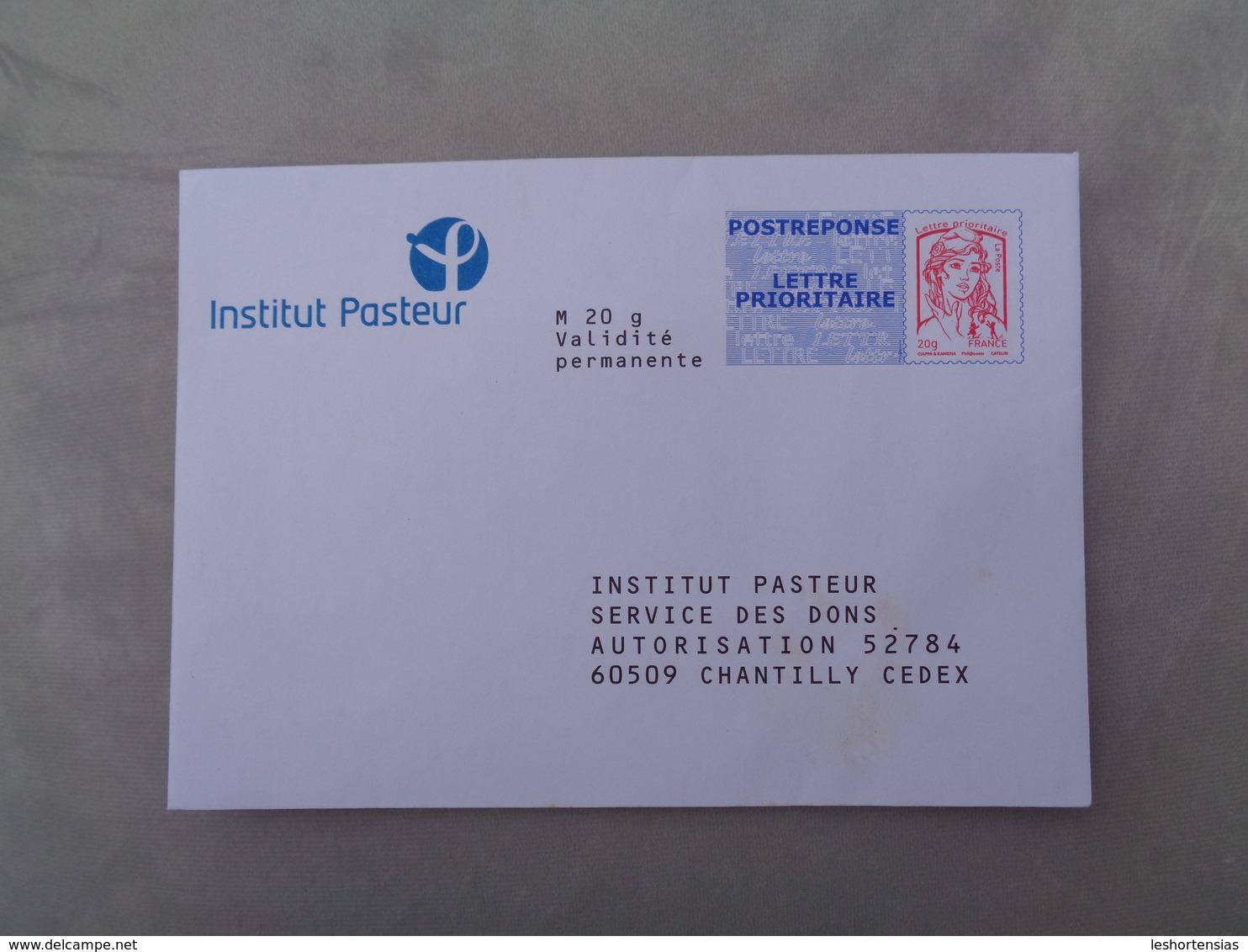 LETTRE POSTREPONSE INSTITUT PASTEUR - Listos A Ser Enviados: Respuesta