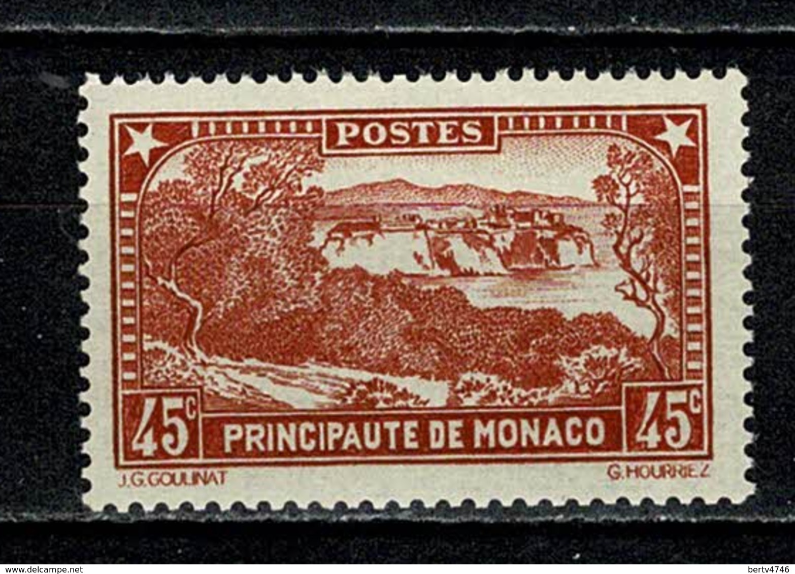 Monaco 1933/37 Yv. 123** MNH  Cat. Yv. € 9,50 - Neufs