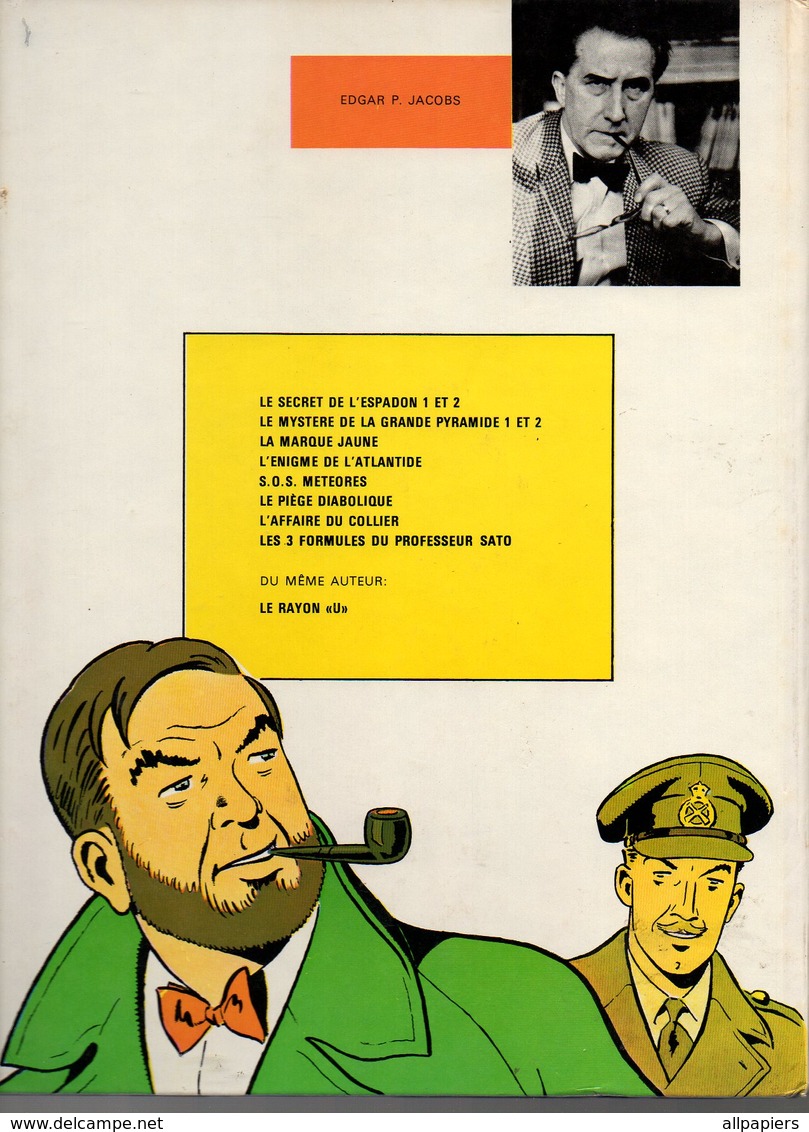 Les Aventures De Blake Et Mortimer L'affaire Du Collier - Une Histoire Du Journal De Tintin Par Edgar.P.Jacobs De 1977 - Blake Et Mortimer