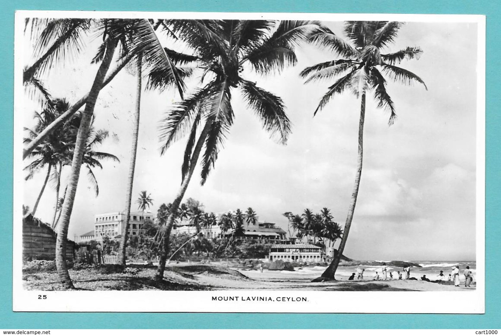 CEYLON SRI LANKA MOUNT LAVINIA 1962 - Sri Lanka (Ceilán)