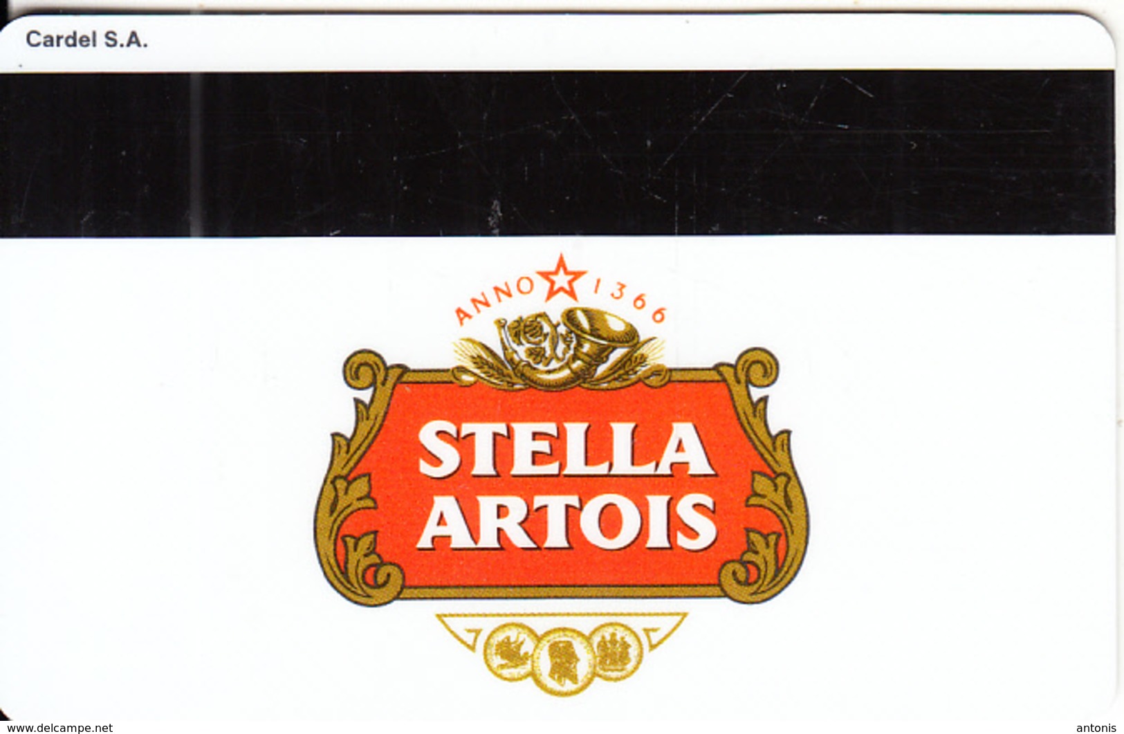 GREECE - Festival Cruises(reverse Stella Artois), Cabin Keycard, Used - Cartes D'hotel