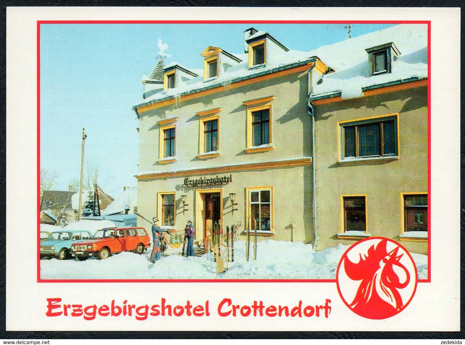 C6677 - TOP Crottendorf Erzgebirgshotel - Werbekarte - Other & Unclassified