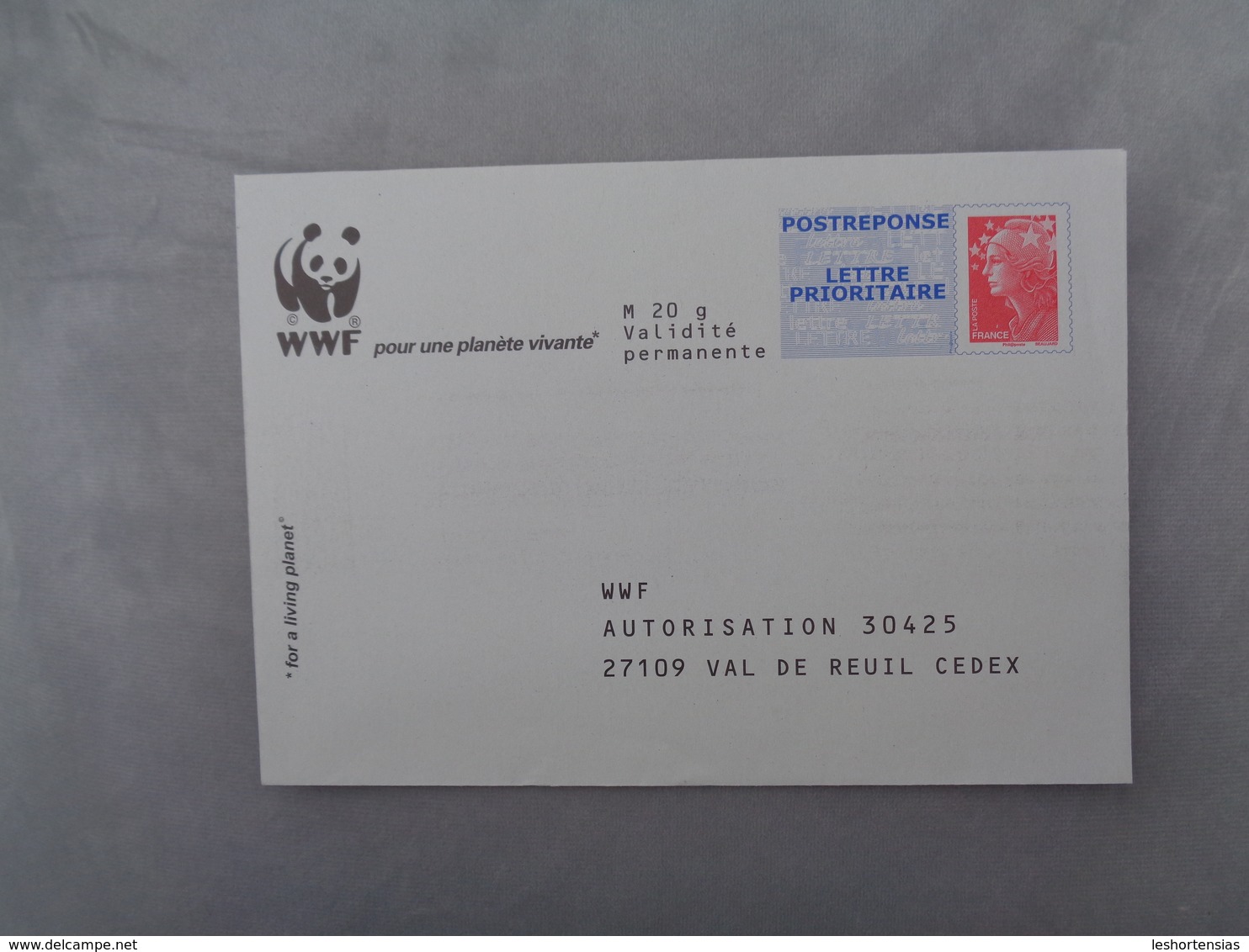 LETTRE POSTREPONSE WWF - Listos A Ser Enviados: Respuesta