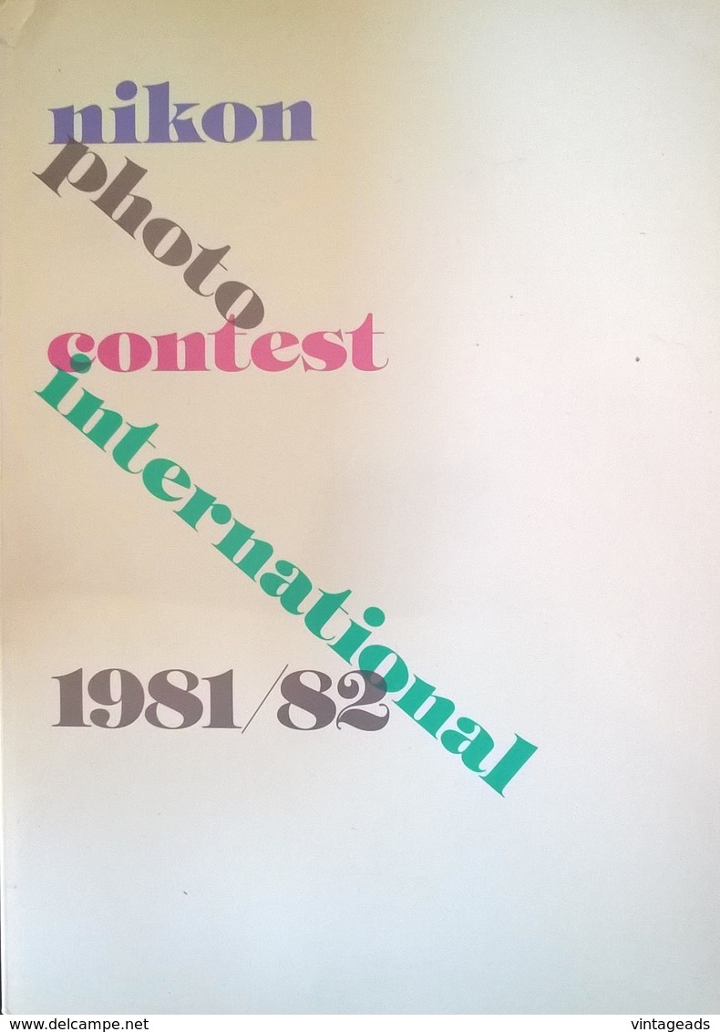 CA179 Nikon Photo Contest International 1981/82, Katalog, Neuwertig, 172 Seiten, Nippon Kogaku K.K., Tokyo, Japan - Photography