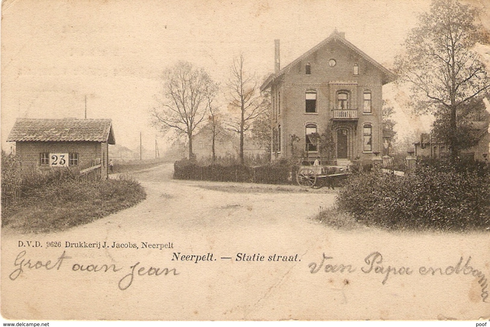 Neerpelt : Statie Straat 1903 - Neerpelt