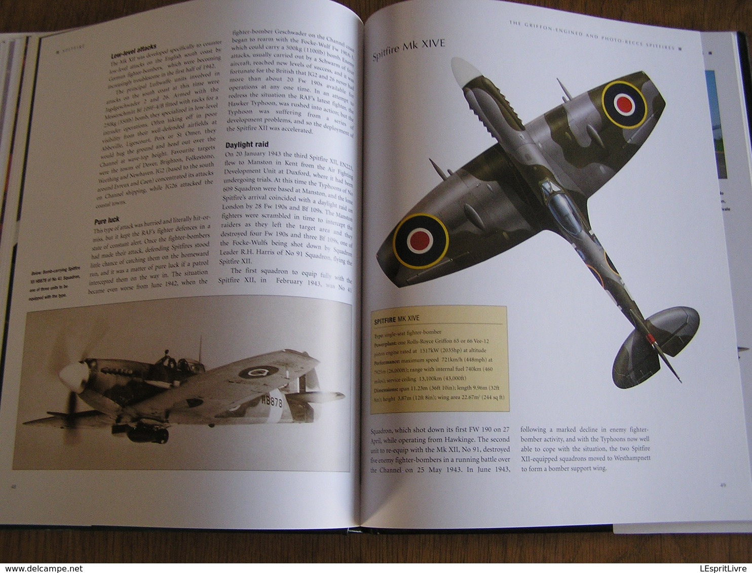 HISTORY OF THE SPITFIRE Royal Air Force RAF Battle of Britain Aviation Avion Aircraft Angleterre Guerre 40 45 World War