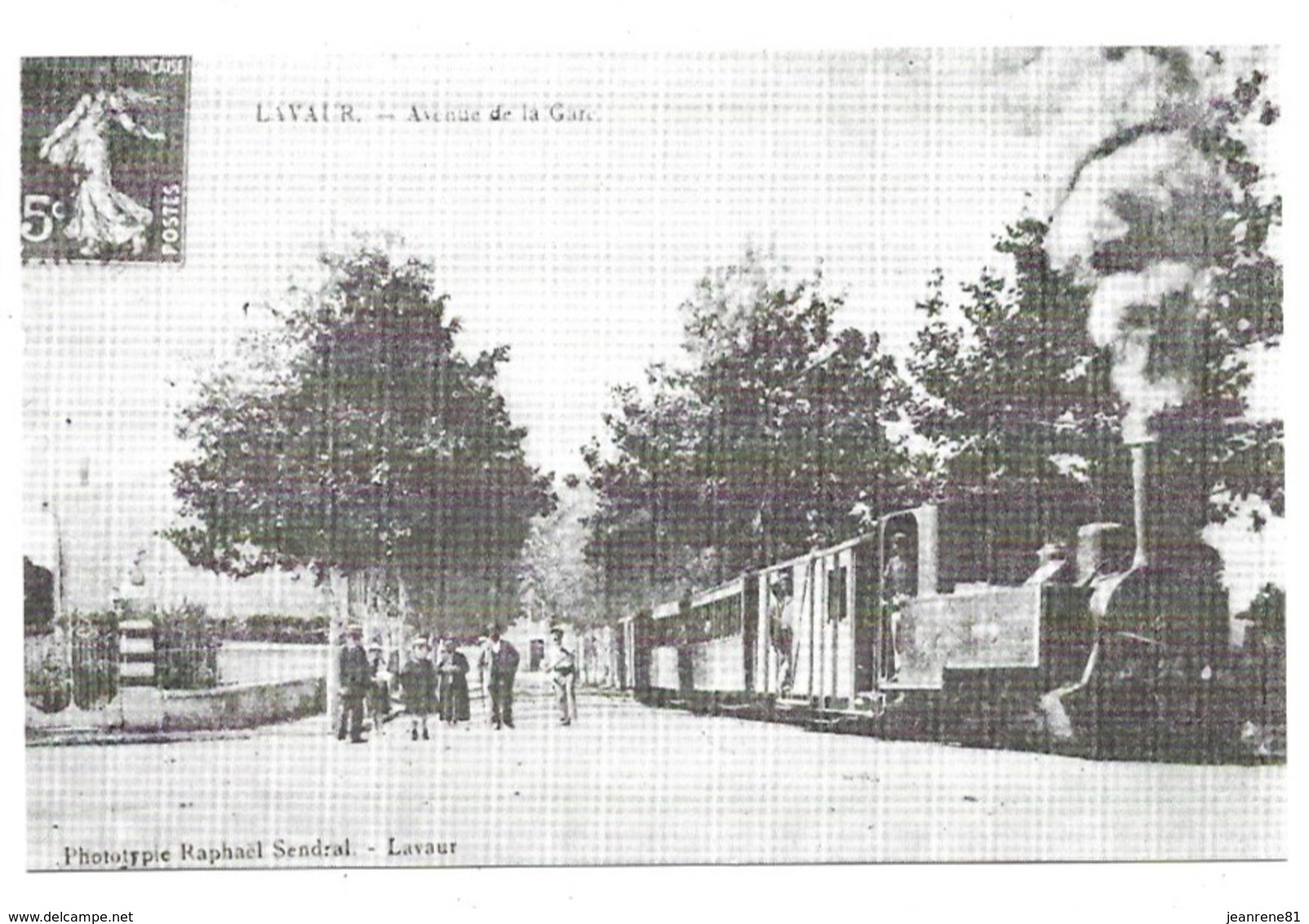 Saint Lieux Les Lavaur Le Tramway à Vapeur Du Tarn - Autres & Non Classés