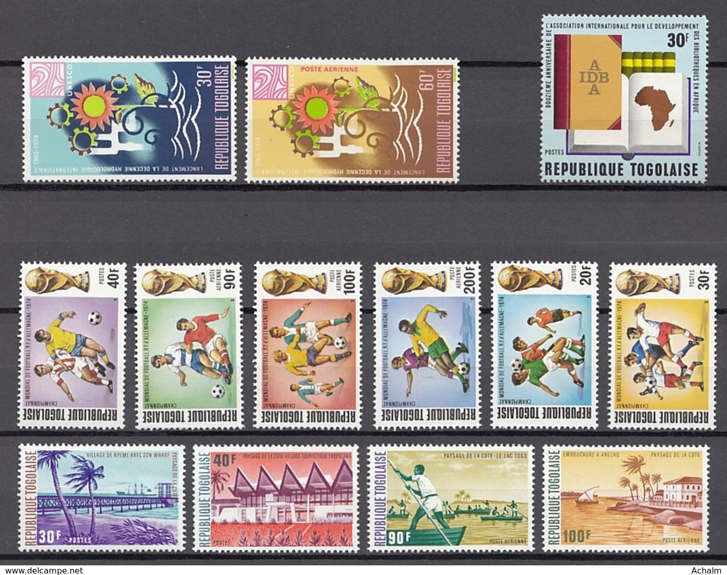 (3) Togo - 13 Unused Stamps From The Years 1968-1974 - See Scan - Togo (1960-...)
