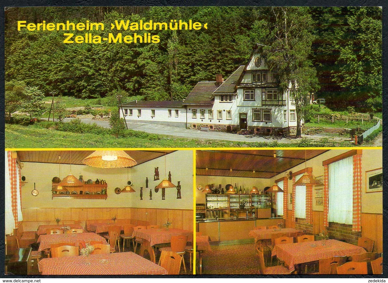 C6684 - TOP Waldmühle Mühle - Zella Mehlis - VEB Wälzlagerwerk Zella Mehlis - Wassermühlen