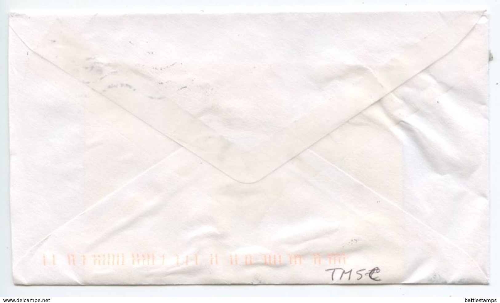 France 2003 Cover To Franklin Michigan, Paper Airplanes ATM Stamp - Covers & Documents